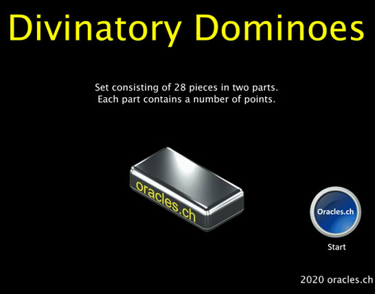 Divinatory dominoes