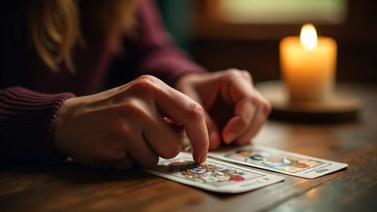 Tirage de tarot sous l’influence des émotions