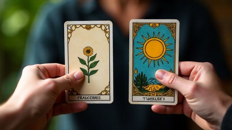 Différences entre tirage oracle et tarot