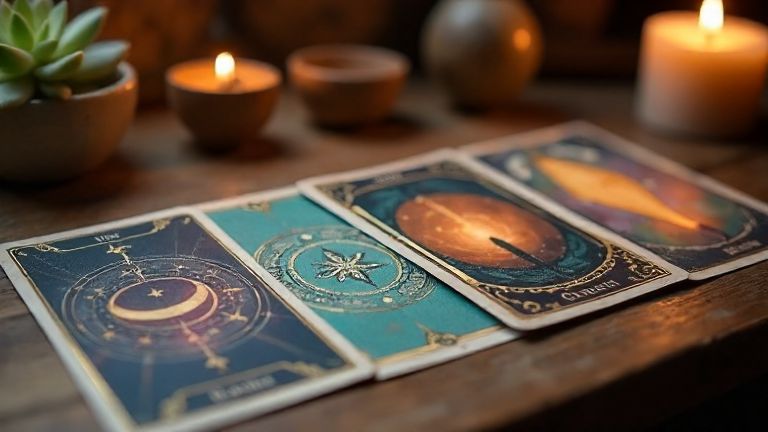 Tirages de tarot par thème amour travail finances