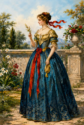 A woman