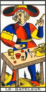 Le Bateleur – Tarot de Marseille