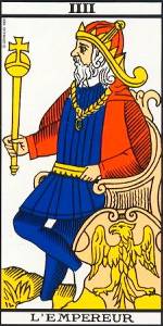 L'Empereur – Tarot de Marseille