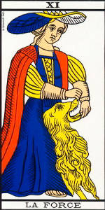 La Force – Tarot de Marseille