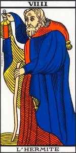 L'Ermite – Tarot de Marseille