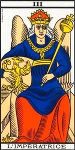 L'Impératrice – Tarot de Marseille