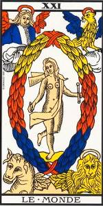 Le Monde – Tarot de Marseille