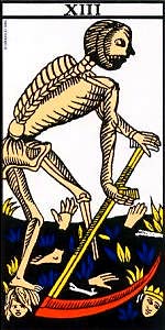 La Mort – Tarot de Marseille