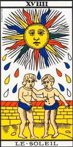 Le Soleil – Tarot de Marseille