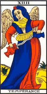 Tempérance – Tarot de Marseille