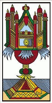 l'as de coupe du tarot de marseille