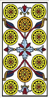 dix de denier du tarot de marseille