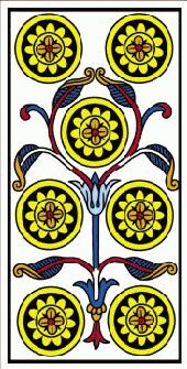 sept de denier du tarot de marseille