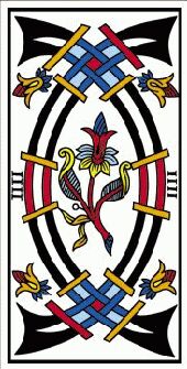 quatre de epee du tarot de marseille